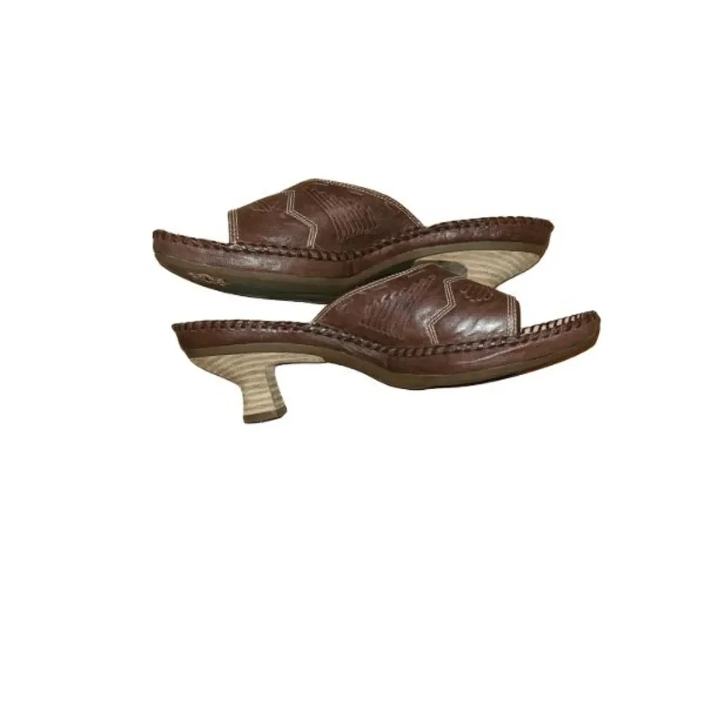 Women's Clarks Slide On Sandals Size 7M